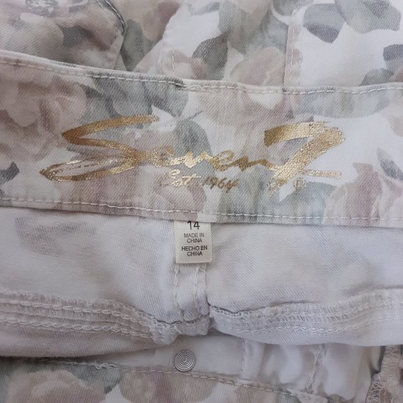 7 FOR ALL MANKIND Tummyless High Rise Skinny  Plus Size 14 - Picture 12 of 12